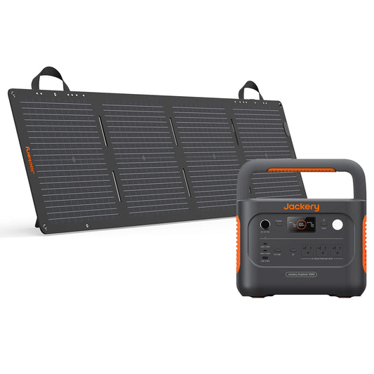 Jackery Solar Generator – Explorer 1000 v2 + SolarSaga 200W