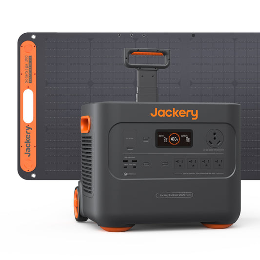 Jackery Solar Generator – Explorer 2000 Plus + SolarSaga 200W