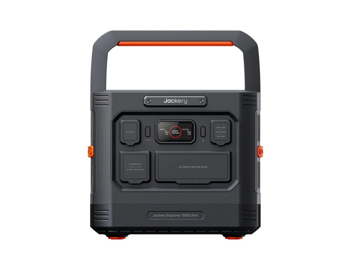 Jackery Solar Generator – Explorer 1500 Ultra + SolarSaga 200W × 2