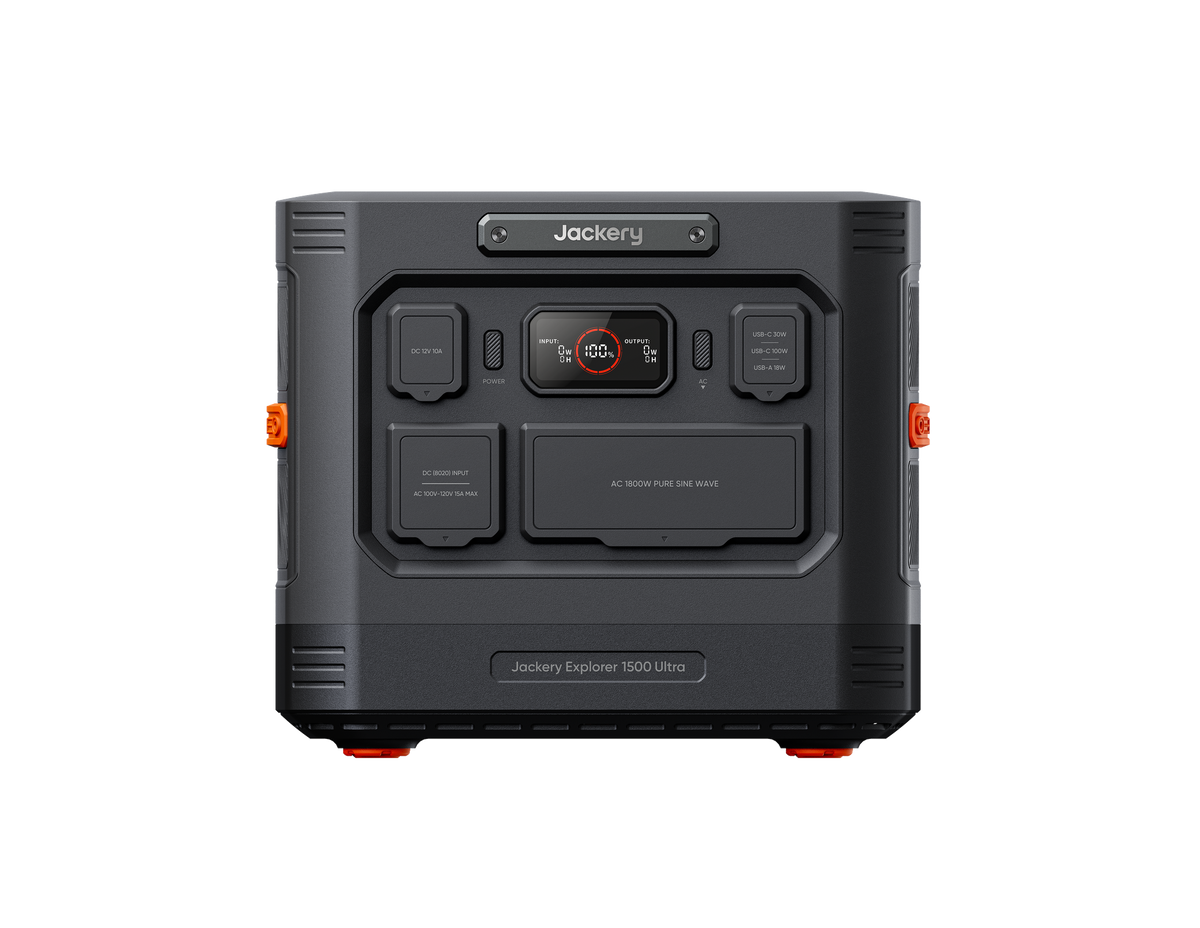 Jackery Solar Generator – Explorer 1500 Ultra + SolarSaga 200W × 2