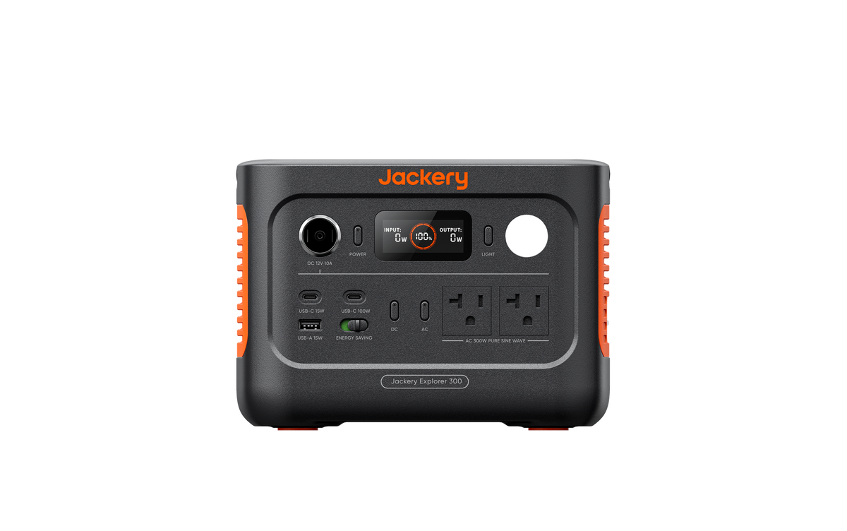 Jackery Solar Generator – Explorer 300 v2 + SolarSaga 40W Air