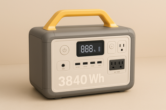 Smart Power F3800 Plus Portable Power Station, 3840Wh