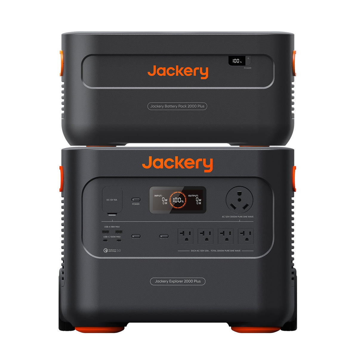Jackery Explorer 2000 Plus Double Kit (4kWh) with Jackery Connect