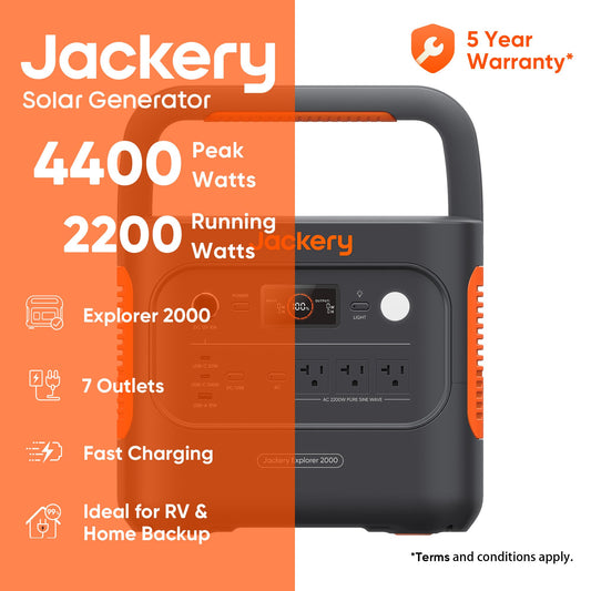 Jackery Explorer 2000 v2 Portable Power Station