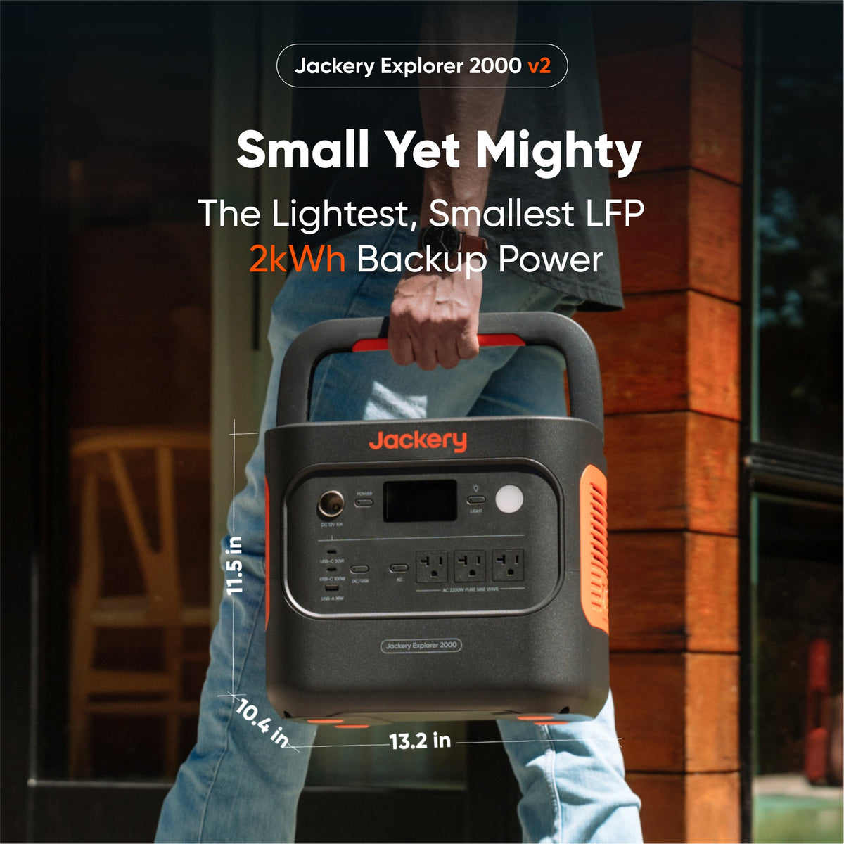Jackery Explorer 2000 v2 + Guard Carrying Bag Bundle
