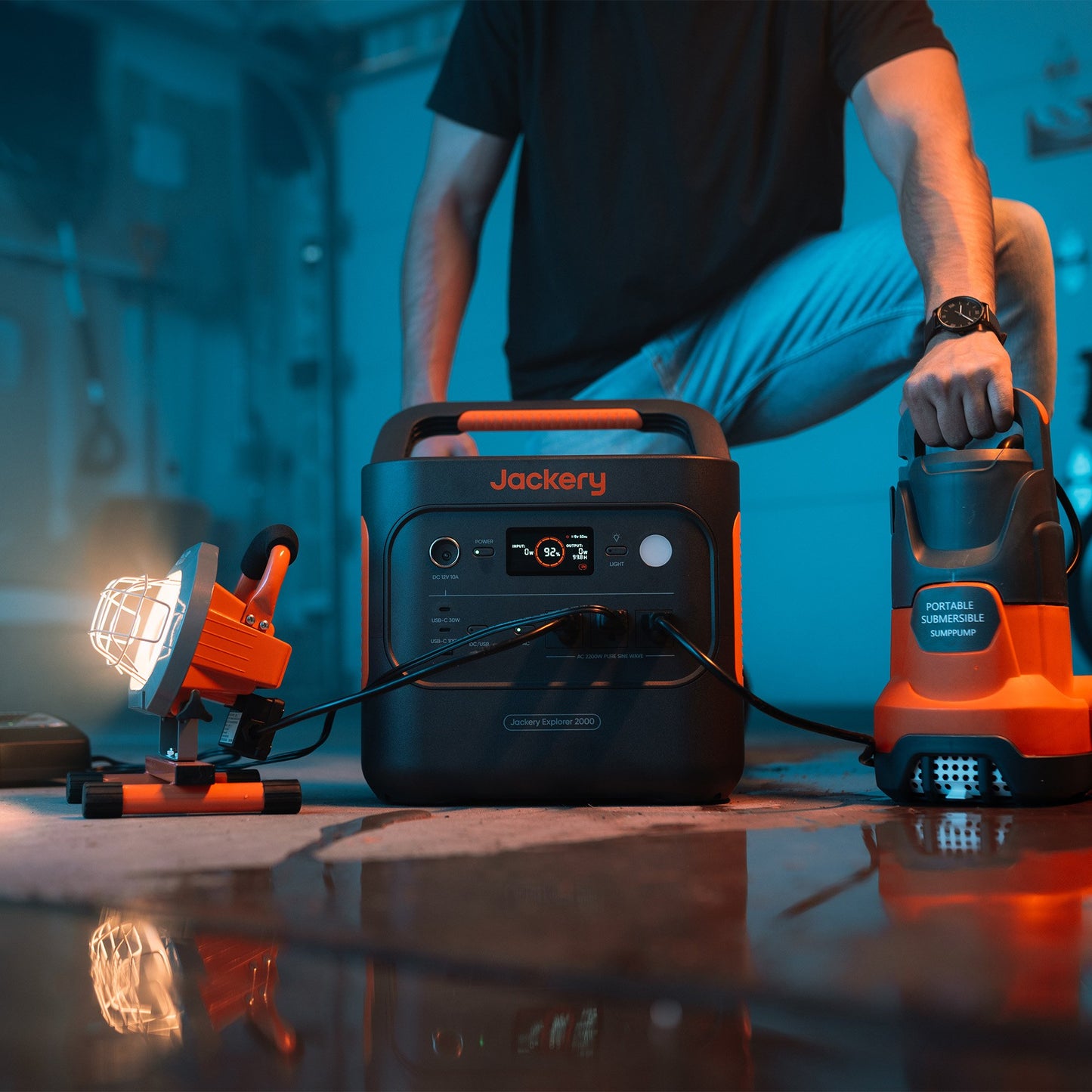 Jackery Solar Generator – Explorer 2000 v2 + SolarSaga 500W