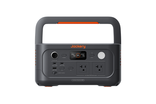 Jackery Solar Generator – Explorer 600 v2 + SolarSaga 100W Air
